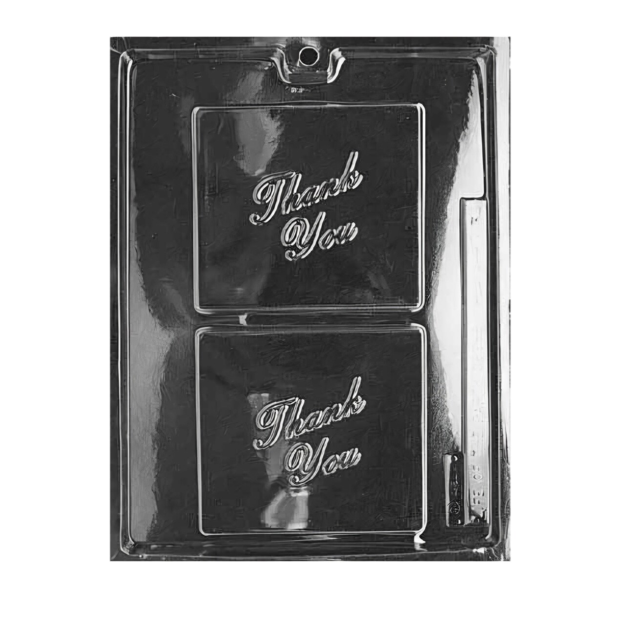 Thank You Candy Mold Chocolate Plaque Mold for Favors, Weddings & Events
